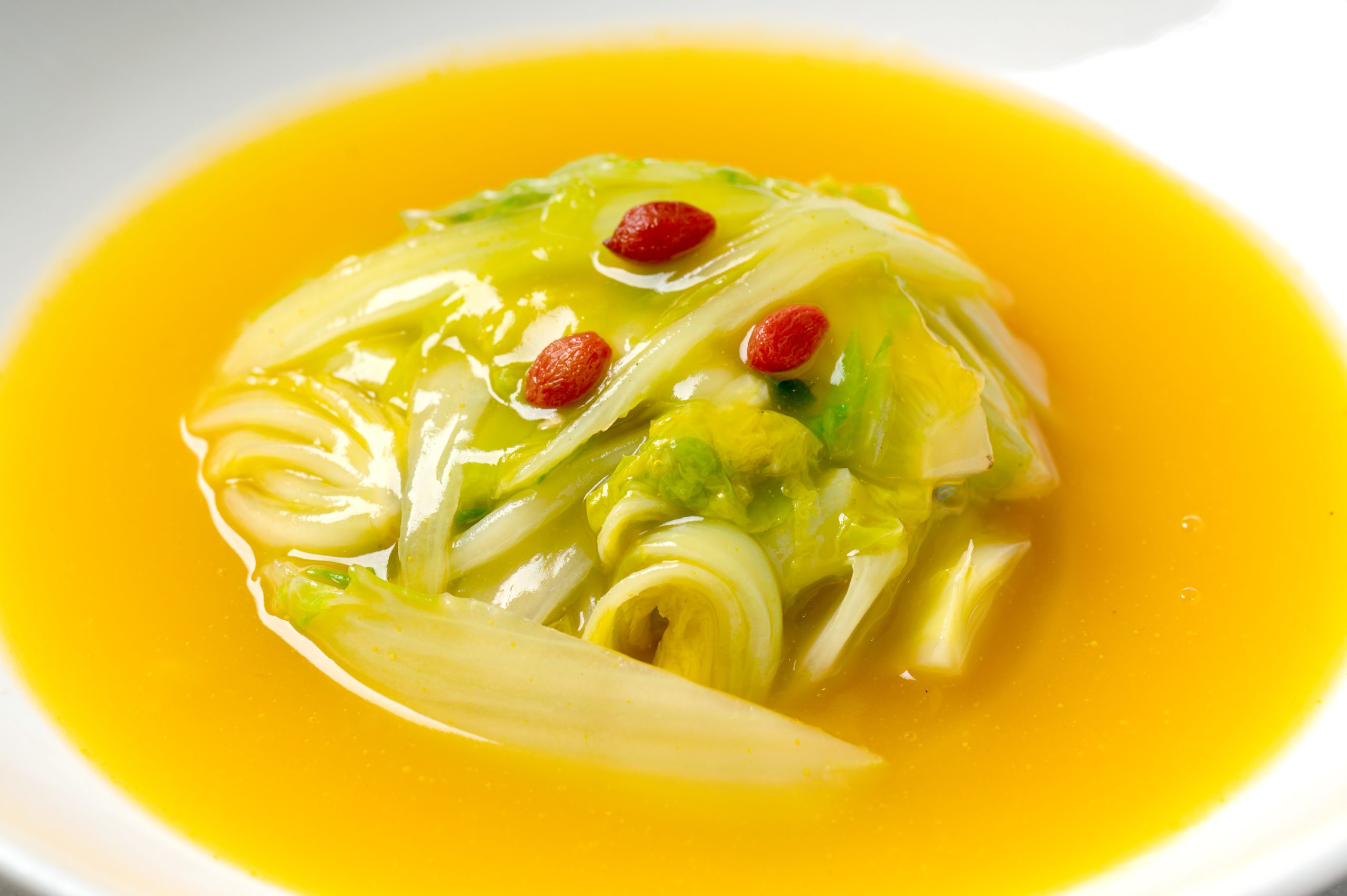 Baby Cabbage in Pumpkin Gravy 金汤娃娃菜