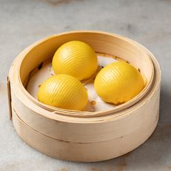Vegetable and Mushroom Bun (3) 香菇菜包